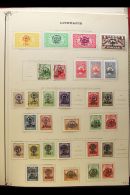 1919-1940 FINE MINT AND USED COLLECTION In An Album. Note 1919 (Feb-Mar) Second & Third Kaunas Sets Used; 1919... - Lithuania