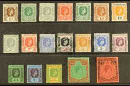 1938-51 Complete Definitive Set, SG 95/114b, Never Hinged Mint. (19 Stamps) For More Images, Please Visit... - Leeward  Islands