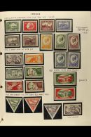 1918-2004 ATTRACTIVE COLLECTION Neatly Presented In Mounts On Album Pages In A Binder. We See A Mixed Mint &... - Lettonia