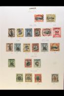 1894-1903 FINE POSTALLY USED Collection On Album Pages, All Different, All Identified By SG Number. Note 1894-96... - Borneo Del Nord (...-1963)
