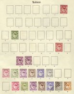 1880-94 Mint & Used QV Definitive Ranges On An Old Album Page. Inc 1880-82 8c Unused Showing Doubling Of The... - Borneo Septentrional (...-1963)