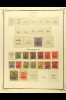 1923-37 ALL DIFFERENT MINT COLLECTION Includes 1923-24 5r, 1929-37 Set Complete From ½a (second Issue)... - Koeweit