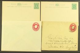 POSTAL STATIONERY Fresh Unused Range With Postcards 1903 ½a, ½a + ½a, Envelopes 1904 1a, 1912... - Vide