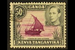 1938 50c Purple And Black, Rope Not Joined To Sail SG 1441, Fine Used.  For More Images, Please Visit... - Vide