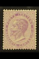 1863 60c Bright Lilac London Printing, Sassone L21, Lightly Hinged Mint, Signed & Identified By Alberto Diena.... - Sin Clasificación