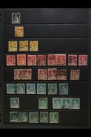 TUSCANY 1851-2 Medici Lion Issue, Watermarked Large Crowns, Good Representative Used Collection With Many Better... - Sin Clasificación