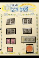 REVENUES 1952-79 Group Of Proofs And Errors, Includes 1952 5m, 10m, 20m, And 50m Imperf Plate Proof Pairs In Black... - Otros & Sin Clasificación
