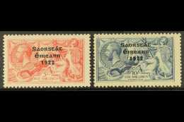 1922-23 Thom 5s And 10s (broken "S" Plate) SG 65/66, Fine Mint, The 5s Is Nhm And 10s A Little Toned. (2 Stamps)... - Andere & Zonder Classificatie