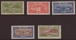 1925 Pictorials Complete Set, Michel 114/118, Very Fine Mint. (5 Stamps) For More Images, Please Visit... - Other & Unclassified