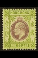 1903 $1 Purple And Sage Green, Ed VII, SG 72, Very Fine And Fresh Mint. For More Images, Please Visit... - Andere & Zonder Classificatie