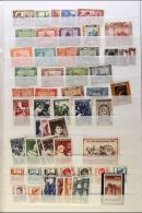 1921-55 FINE MINT COLLECTION A Mostly All Different Collection Which Includes 1921 Surcharge Set, 1922 (values In... - Other & Unclassified