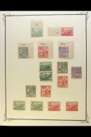 SOVIET - PROVINCE OF SAXONY 1945-1946 Chiefly Very Fine Mint Extensive Collection/accumulation. With Arms Types... - Other & Unclassified