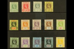 1909 KEVII New Colour Definitive Set, SG 72/85, Fine Mint (14 Stamps) For More Images, Please Visit... - Gambie (...-1964)