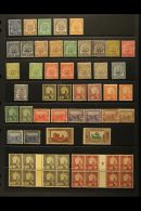 TUNISIA 1888-1954 FINE MINT COLLECTION - Note 1888-93 (thin Numerals) Range To 25c & 40c; 1888-1901 (thick... - Altri & Non Classificati