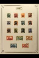 MEMEL 1920 TO 1922 VERY FINE USED COLLECTION. A Beautiful Collection Of Cds Used Stamps Almost Entirely Complete... - Altri & Non Classificati