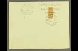 MADAGASCAR 1904 Half Of Diego-Suarez 30c Cinnamon On Drab With Additional Postmark On Cover, Used At Vohemar,... - Altri & Non Classificati