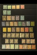 GENERAL COLONIES 1859-1908 MINT COLLECTION On A Stock Page. Includes 1859 Eagles Range To 80c, 1877-79 Type II 5c... - Otros & Sin Clasificación