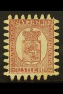 1866 5p Purple Brown/grey (Type III), Laid Paper, SG 19, Unused & Without Gum For More Images, Please Visit... - Autres & Non Classés