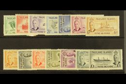 1952 Geo VI Pictorial Set, SG 172/85, Very Fine And Fresh Mint. For More Images, Please Visit... - Falkland Islands