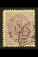 1873-1902 50c Reddish Lilac, SG 29, Very Fine Used. For More Images, Please Visit... - Danish West Indies