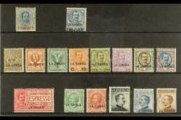 ITALIAN PO's IN CRETE 1900-12 MINT RANGE On A Stock Card. Includes 1900 1pi On 25c (in Red), 1901 5pi 25c (in... - Otros & Sin Clasificación