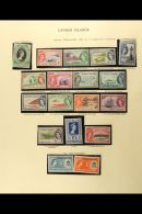 1953-77 VERY FINE MINT COLLECTION With All Stamps From 1962 Onwards Being NEVER HINGED - Includes 1953-62 Complete... - Caimán (Islas)