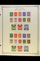 ERITREA 1948-1950 COMPLETE RUN Of Surcharged GB KGVI Sets, SG E1/E32, Very Fine Mint. Fresh And Attractive! (33... - Italian Eastern Africa