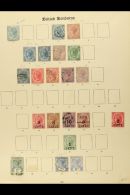 1865-1935 COLLECTION On Pages, Mint Or Used Stamps, Inc 1865 1d Mint, 1872-79 Perf 12½d 1d Used & 3d... - Honduras Britannico (...-1970)