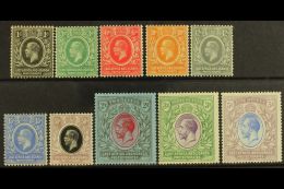 1921 KGV Multi Script CA Watermark Set, SG 65/74, Fine Mint (10 Stamps) For More Images, Please Visit... - Protectorados De África Oriental Y Uganda