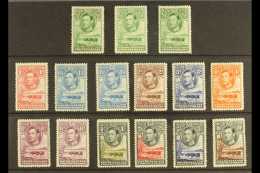 1938-52 Complete Definitive Set, SG 118/128, With Three ½d Shades And Both 1½d And 6d Shades, Fine... - Other & Unclassified