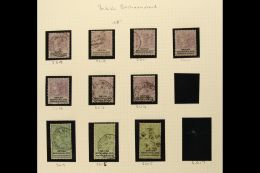 1888-1925 MINT & USED COLLECTION Useful Lot With British Bechuanaland 1888 Mostly Used To 1s Plus 1s & 2s... - Other & Unclassified