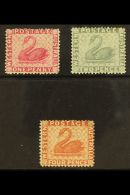 WESTERN AUSTRALIA 1888 1d, 2d & 4d Wmk Crown CA Sideways Set, SG 103/5, Very Fine Mint (3). For More Images,... - Otros & Sin Clasificación