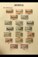 1937-93 SUPERB MINT COLLECTION WITH ADDITIONAL DEFINITIVE SHADES AND PERFS A Beautifully Written Up Collection On... - Ascension