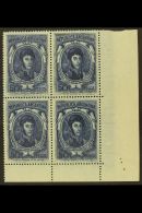 1967 50p General San Martin (as Scott 827, SG 1024) PRINTED DOUBLE, Never Hinged Mint Corner Block Of Four.... - Andere & Zonder Classificatie