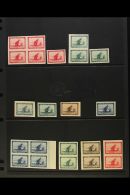 1892 SAILING SHIPS COLOUR TRIALS & PROOFS Discovery Of America 2c & 5c Values, Scott 90/1, All On Card, We... - Andere & Zonder Classificatie