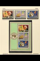 1980-1986 NEVER HINGED MINT COLLECTION In Hingeless Mounts On Leaves, All Different Complete Sets &... - Aitutaki