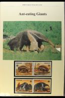 WORLD WILDLIFE FUND An Attractive & Interesting 1980s Worldwide Collection In An Album With Slipcase, Each... - Zonder Classificatie
