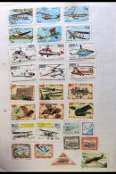TRANSPORT World Mostly 1960's-1990's Chiefly Fine Used Collection, ALL DIFFERENT, All Stamps Featuring Various... - Zonder Classificatie