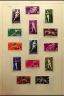 SPORT 1950s & 1960s MINT COLLECTION Of Sport Theme Sets From European Countries Inc Se-tenant Strips &... - Zonder Classificatie