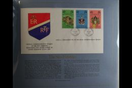 ROYAL COMMONWEALTH SOCIETY 1977 Silver Jubilee Covers "Franklin Philatelic" Collection, Presented In It's... - Zonder Classificatie