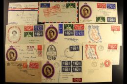 1953 CORONATION COVERS A Fascinating Array Of All Different Covers Relating To The Coronation Of HM Queen... - Zonder Classificatie