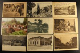 BALKAN PICTURE POSTCARDS 1900's-1920's Interesting Group Of Unused Picture Postcards From Macedonia, Serbia &... - Altri & Non Classificati