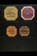 YELLOWSTONE NATIONAL PARK Original Auto Passes For 1926, 1927, 1936 (with Punch Holes) And 1937. Rare Group! (4... - Andere & Zonder Classificatie