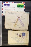 AIR CRASH MAIL. A Collection Of 5 Covers All Salvaged From Crashes At Mozambique X2 Covers From The UK (1939), At... - Otros & Sin Clasificación