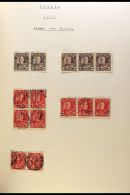 BRITISH COMMONWEALTH ALL PERIOD (to 2004) MINT & USED COLLECTIONS From CANADA, CARIBBEAN, AUSTRALIA & NEW... - Other & Unclassified