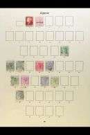 BRITISH EUROPE ON "IMPERIAL" PRINTED PAGES QV To 1935 Mint And Used Ranges, Mostly Fine Condition. Note British... - Otros & Sin Clasificación