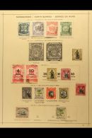 NORTH BORNEO AND LABUAN 1881-1911 Old Time Mint Or Used Collection Randomly Arranged On Printed Album Pages, With... - Other & Unclassified