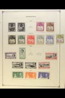 ASCENSION, ST HELENA AND TRISTAN DA CUNHA QV To 1960's Mint And Used (mostly Mint) Collection On Printed Pages,... - Other & Unclassified