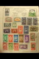 OLD WORLD COLLECTION Late 19th Century To Early 1960's Mint & Used Mostly All Different Stamps In A Circa 1945... - Other & Unclassified