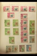 BRITISH MALAYA, BORNEO ETC. QV To About 1970 Old-time Collection In Two Albums. Mint And Used, Some Mixed... - Autres & Non Classés